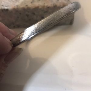 Trifari brushed silver tone bracelet vintage classic